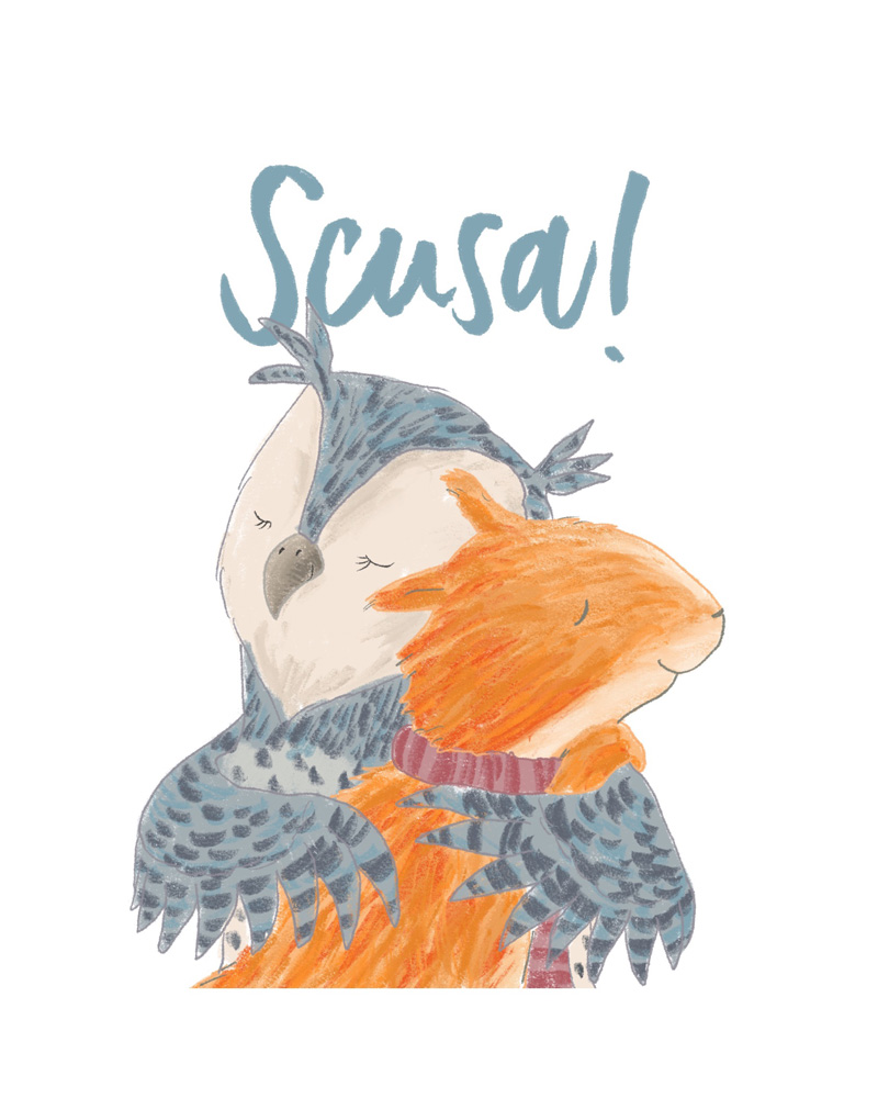 Scusa!