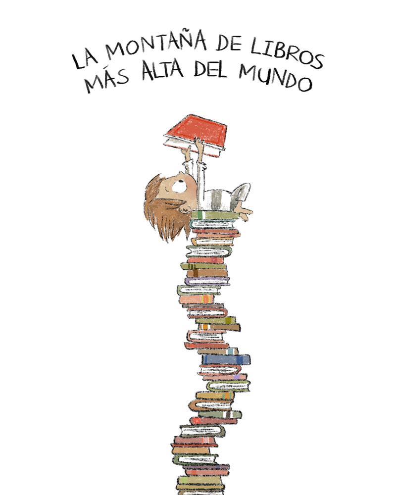 La montaña de libros más alta del mundo
