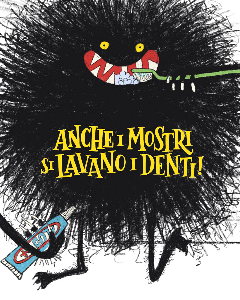 Anche i mostri si lavano i denti
